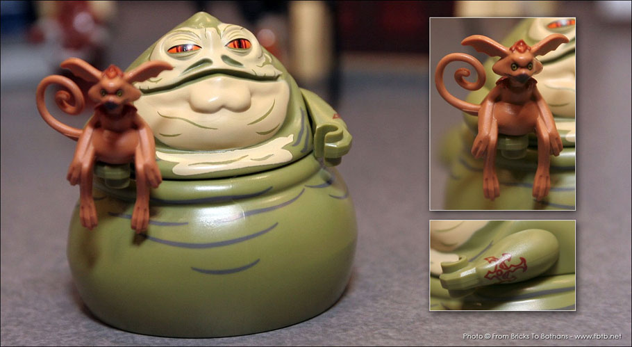 Les nouvelles minifigurines de Jabba le Hutt et de Salicious Crumb