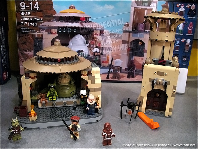 Le set LEGO 9516 Jabba's Palace & ses minifigurines
