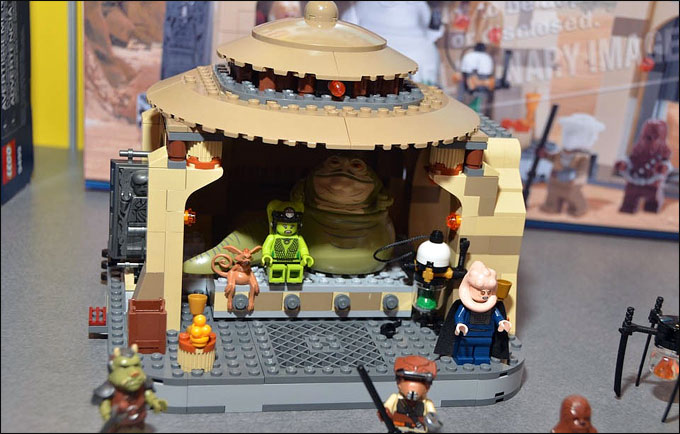 Vue d'ensemble du set LEGO 9516 Jabba's Palace