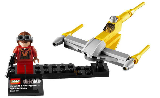 LEGO Star Wars 9674 - Naboo Starfighter et Naboo - Planet Series - Build the Galaxy - Nouveauté LEGO Star Wars 2012