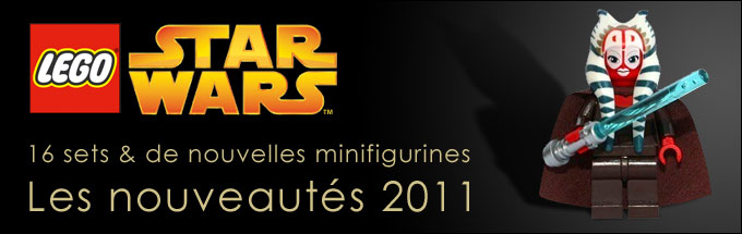 Découvrez-vite l'intégralité des nouveautés LEGO Star Wars 2011 !