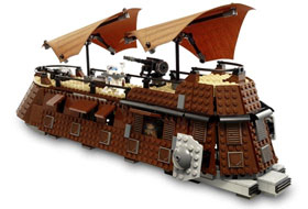 Jabbah's Sail Barge - Lego 6210 !
