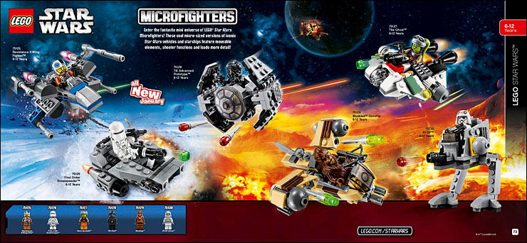 Les nouveaux sets Microfighters 2016