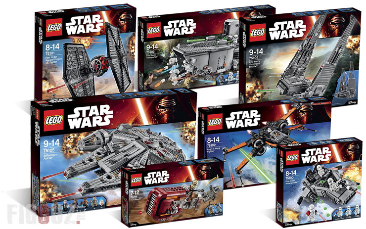 Les photos officielles des sets Lego Star Wars : The Force Awakens !