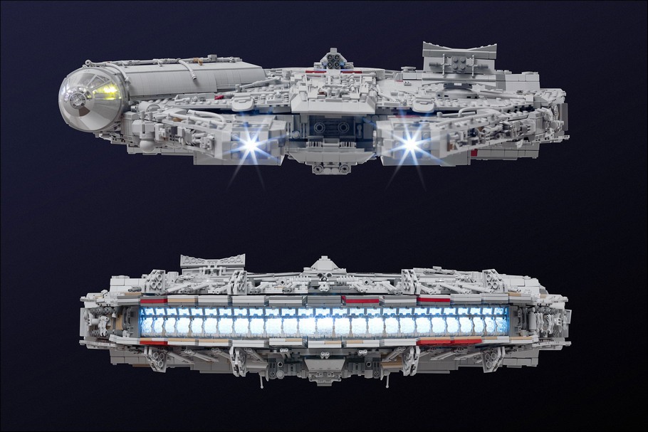 Faucon Millenium UCS Star Wars 7 - MOC LEGO Star Wars de 7500 pièces