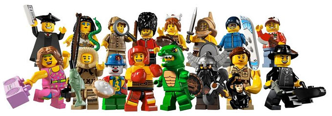 Découvrez vite les nouvelles minifigurines de la série 5 - 8805 Minifigures Series 5