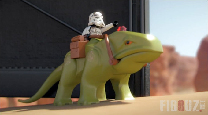Un nouveau dewback LEGO Star Wars pour 2014 ?