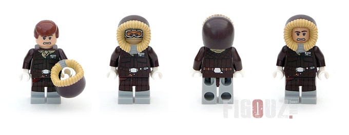 La minifigurine de Han Solo en tenue de Hoth - Star Wars Day