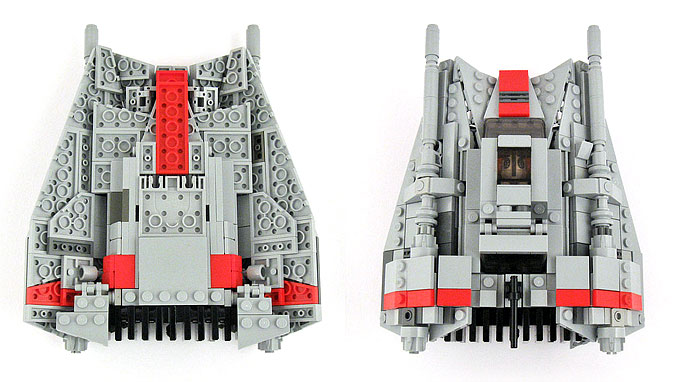 Le superbe MOC du T-47 Snowspeeder de Larry Lars