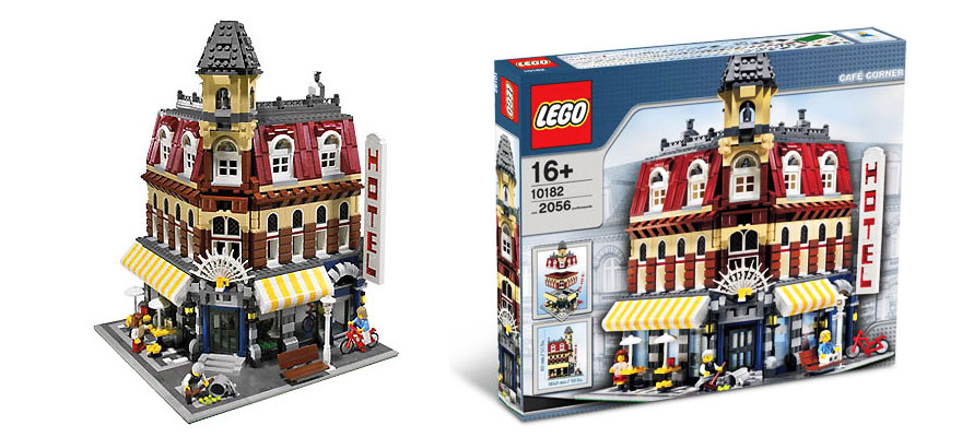 Lego 10182 Café Corner - Une des 4 superbes Modular House LEGO !