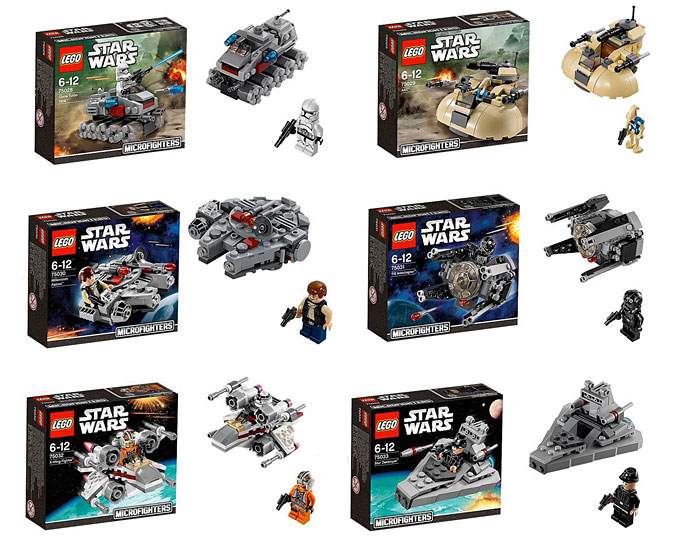 LEGO Stars Wars 2014 Microfighters