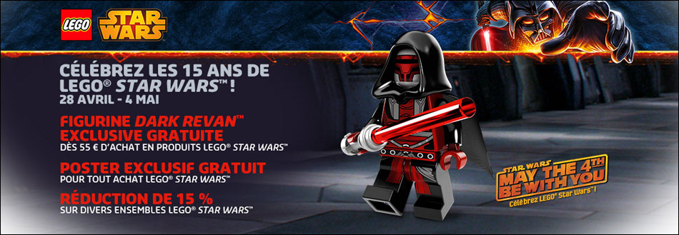 Les offres LEGO VIP de mai 2014 - May the Fourth !