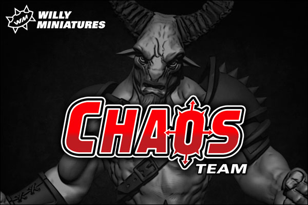 L'équipe du Chaos Willy Miniatures