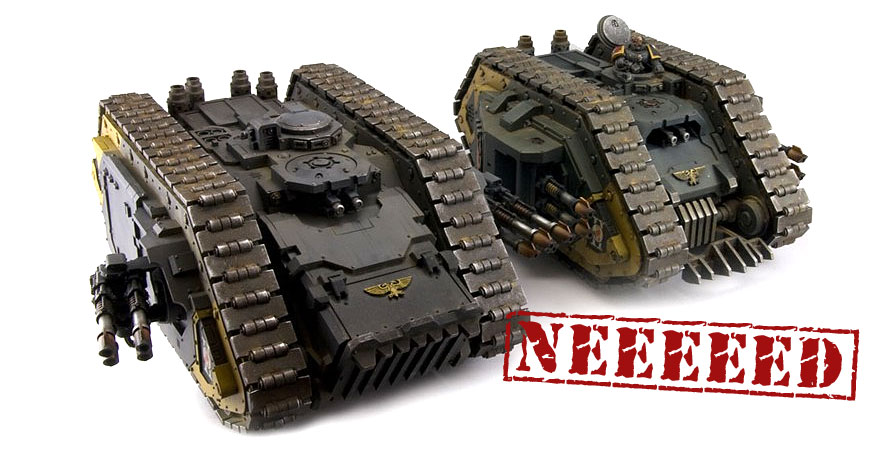 Les nouveaux Land Raider Forgeworld !