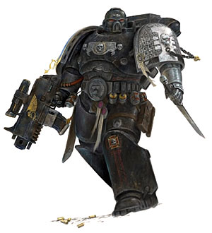 Space Marine de la Deathwatch