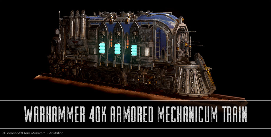WH40K Mechanicum Armored Train
