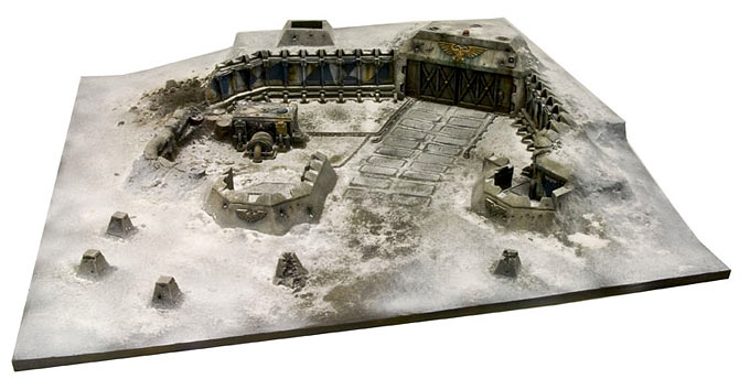 Imperial Strongpoint terrain board expansion par Forgeworld