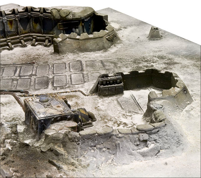 Imperial Strongpoint terrain board expansion par Forgeworld