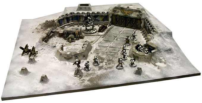 Imperial Strongpoint terrain board expansion par Forgeworld