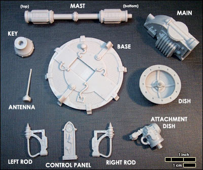 Vues du kit Communication Array