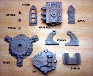 Détails du kit du missile launcher Catalyst