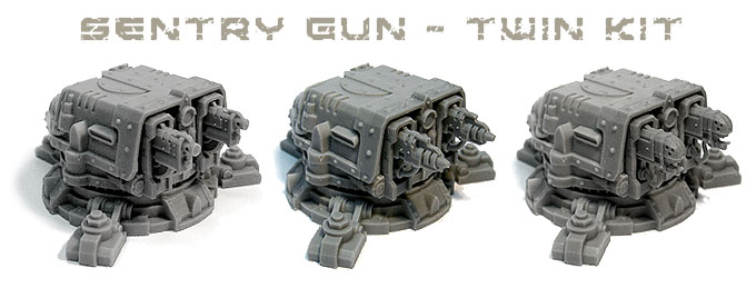 Le Sentry Gun - Twin Kit Quantum Gothic !