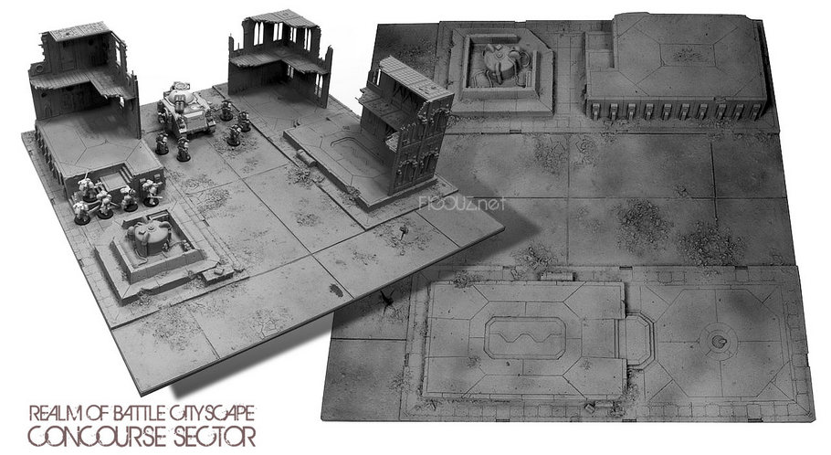 REALM OF BATTLE CITYSCAPE CONCOURSE SECTOR