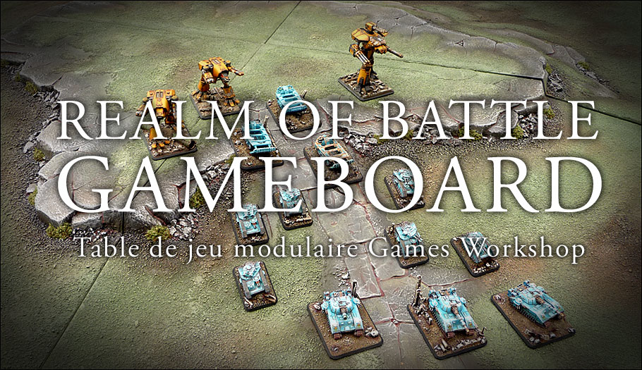 Table de jeu modulaire Realm Of Battle Citadel / Games Workshop