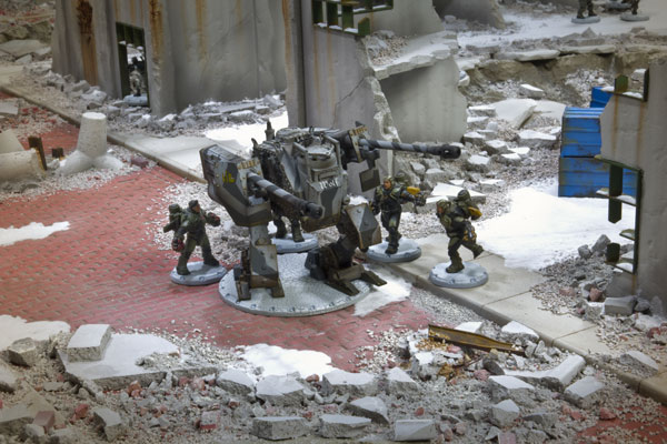 Dust Warfare - Table de jeu