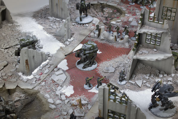 Dust Warfare - Table de jeu