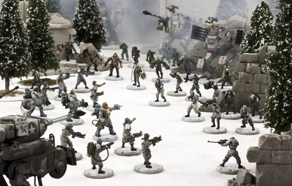 Dust Warfare - Table de jeu