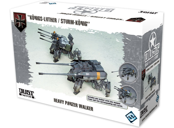 Boite du Heavy Panzer Walker de l'Axe