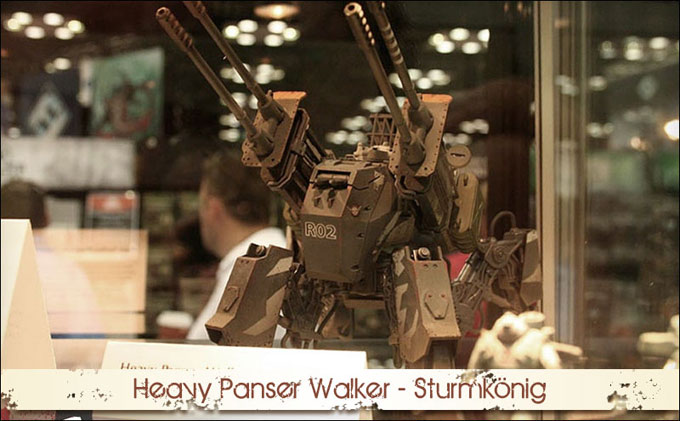 Dust Warfare - Heavy Panser Walker - Sturmkönig