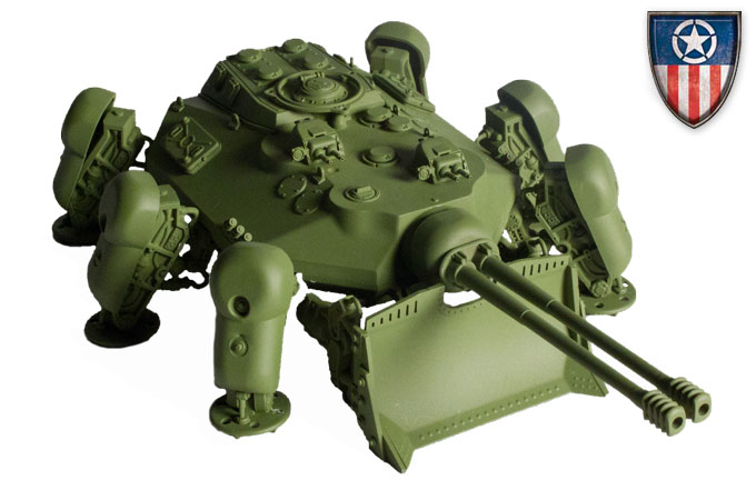 Heavy Assault Walker Punisher -  Kit Plastique pour Dust Tactics & Dust Warfare