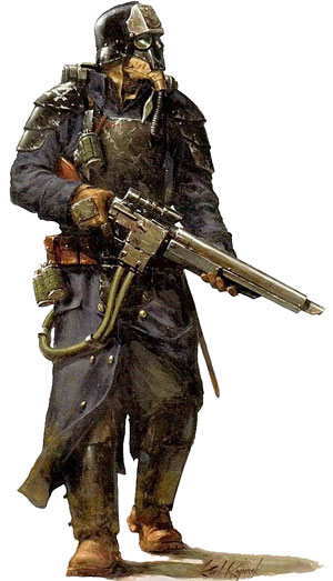 Grenadier de la Death Korps Of Krieg