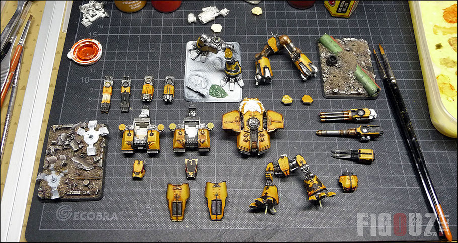 Legio Fureans - WIP peinture