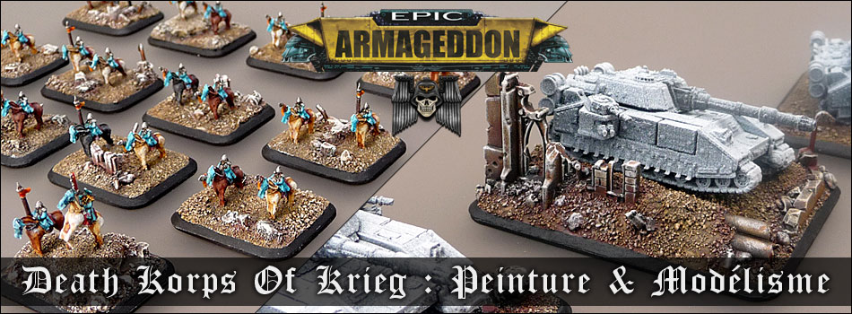 Epic Armageddon - Le CDA de ma Death Korps Of Krieg !