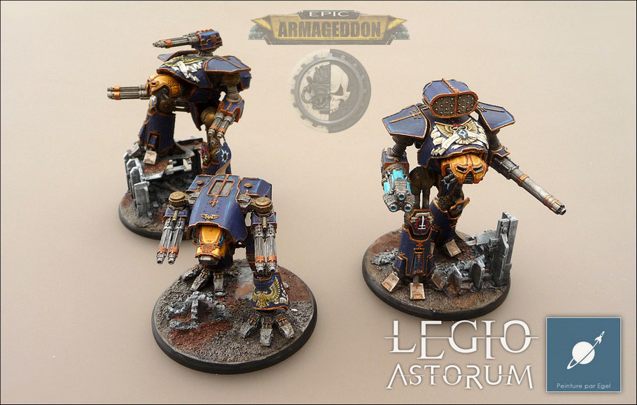 Les superbes titans de la LEGIO ASTORUM d'EGEL