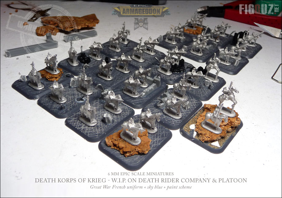 DKOK - Soclage de la compagnie de Death Riders - WIP