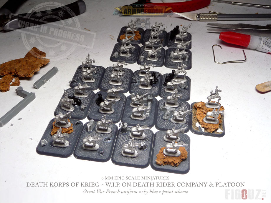 DKOK - Soclage de la compagnie de Death Riders - WIP