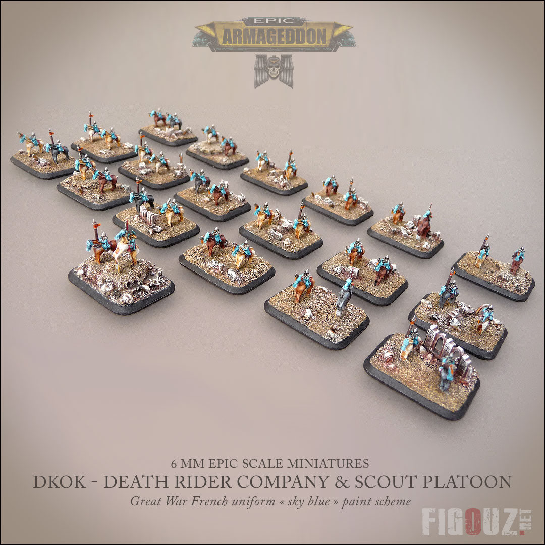 Compagnie et peloton d'éclaireurs Death Riders - 500 points