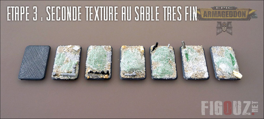 Tuto : Créer des socles scéniques - Seconde texture au sable très fin