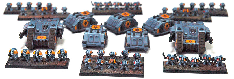 L'armée Space Wolves de Geyser