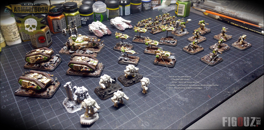 Death Guard Pre-Heresy - Assenblage, soclage et peinture de nouvelles formations