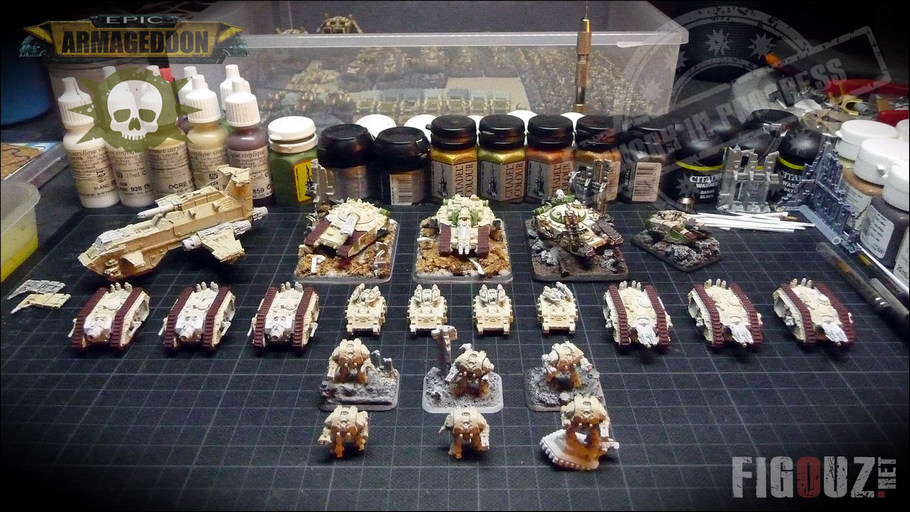 Death Guard Pre-Heresy - Préparation de nouvelles formations