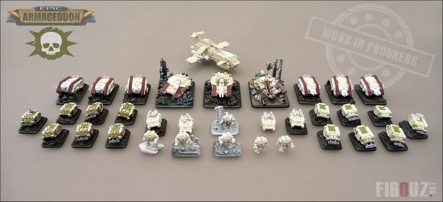 Death Guard Pre-Heresy - Préparation de nouvelles formations