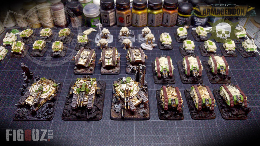 Death Guard Pre-Heresy - Peinture du Fellglaive et du Falchion