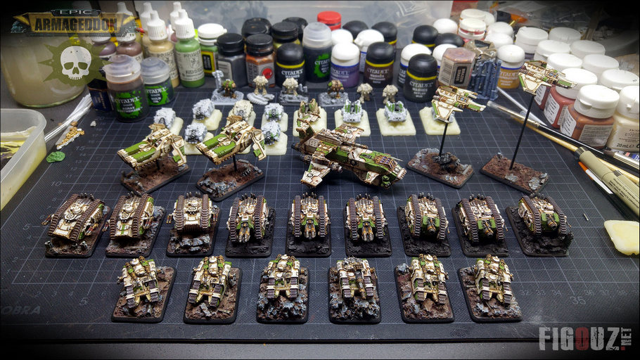 Death Guard Pre-Heresy - Peinture et finitions de nombreuses formations