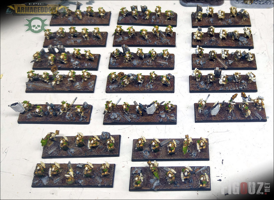 Death Guard Pre-Heresy - Peinture des socles de mon infanterie !