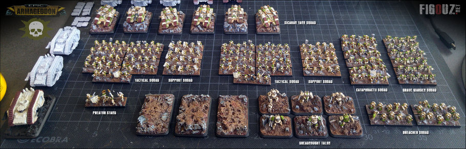 Death Guard Pre-Heresy - Belle avancée sur la peinture de l'armée